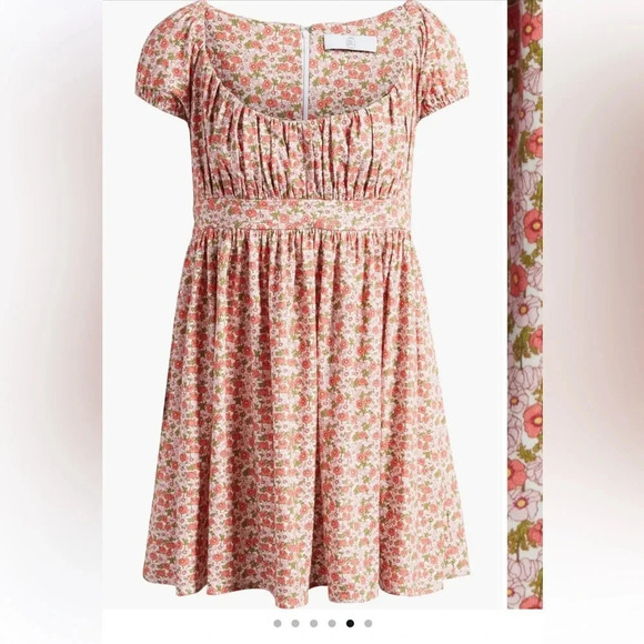 Dauphinette X Liberty London Myrtle Charmain print dress floral print size 6 NWT - Picture 5 of 5